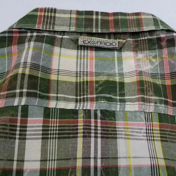 Exofficio Back Neck Logo Tag Button Down Large - Picture 4 of 9